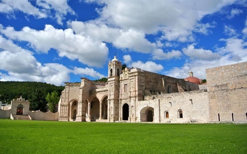 Saint Peter y Saint Paul Temple in Teposcolula, Oaxaca Mexico