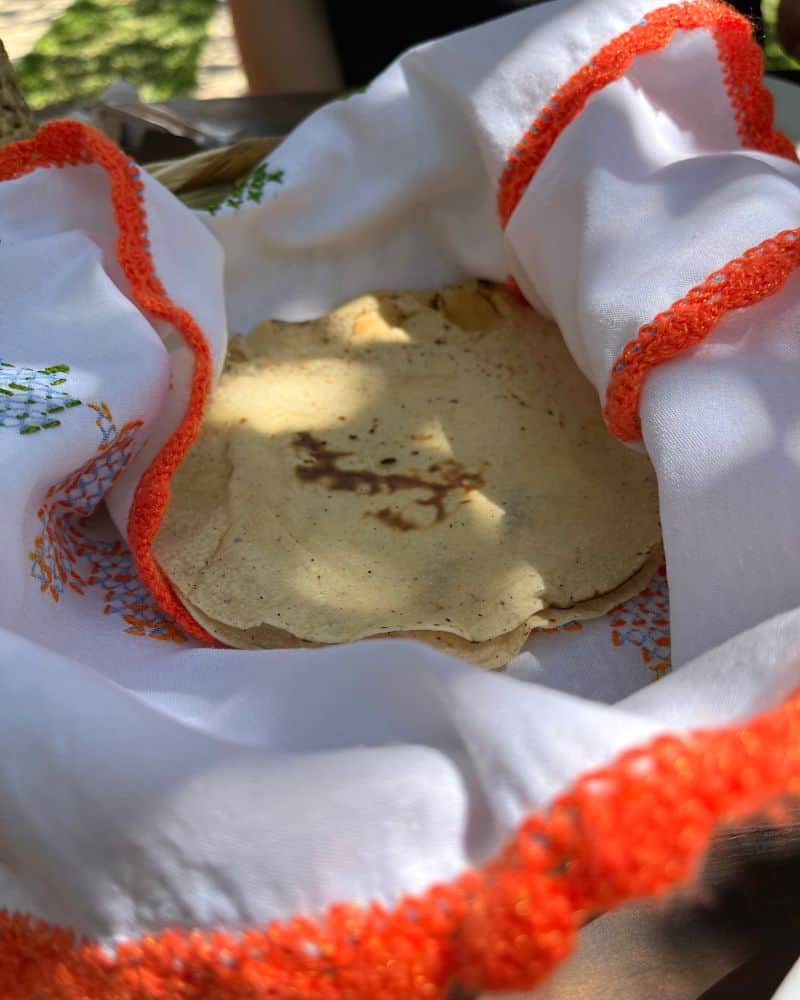 fresh tortillas