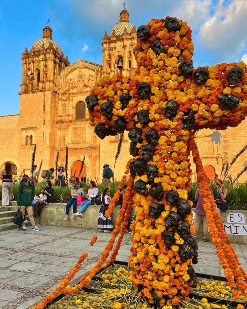Oaxaca Day of the Dead decorations